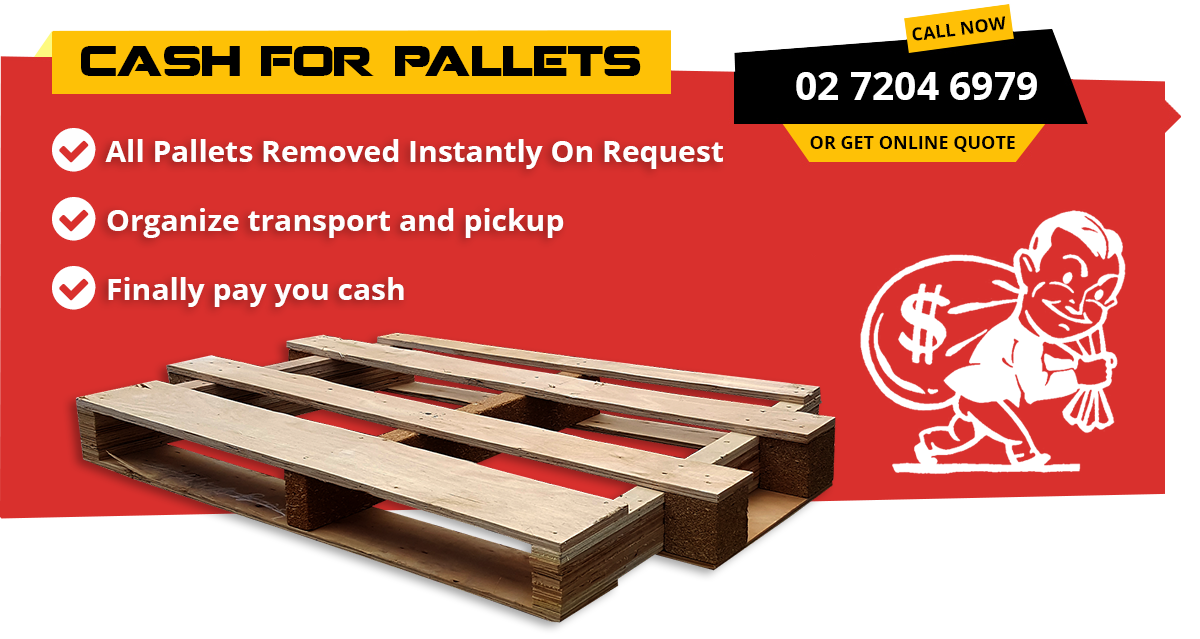 Cash for pallets. we pay cash for used pallets.